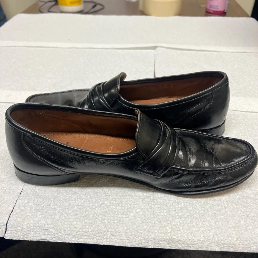 Allen Edmonds Bergamo Penny Loafer Shoes Men Size 11.5B Made in USA - Picture 8 of 10